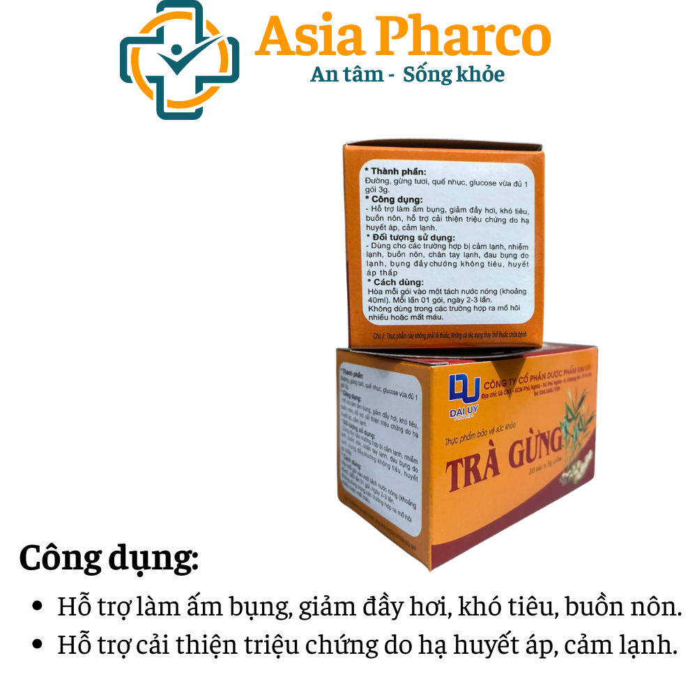 Trà gừng Đại Uy