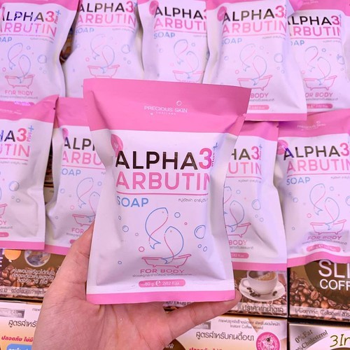 Xà Phòng Tắm Trắng Da Body Alpha Arbutin 3+ Plus-80g