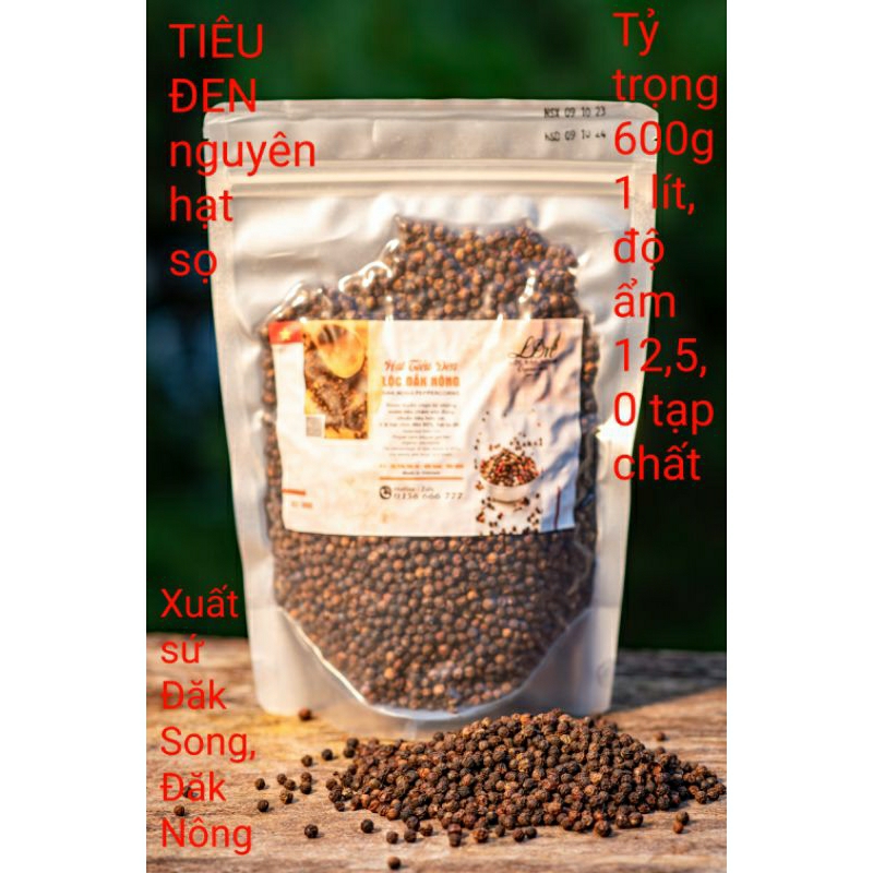 HẠT TIÊU ĐEN  nhà trồng gói 500g Xuất xứ Đắk Song Đăk Nông