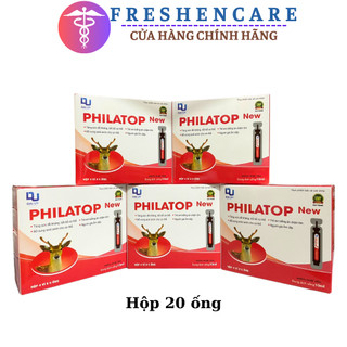 Philatop New Đại Uy ống nhựa, dùng cho trẻ biếng ăn chậm lớn (hộp 20 ống)
