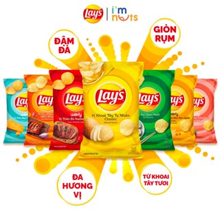 Snack Khoai tây Lays đủ vị gói nhỏ và gói lớn