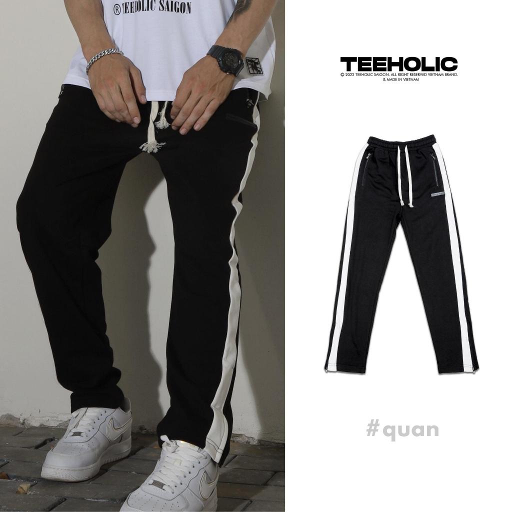 Quần Zipper Pant Unisex TeeHolic Màu Đen - THS