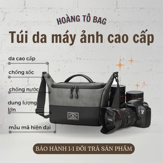 túi đeo chéo bằng da đựng máy ảnh cao cấp KOOGER chống sốc chống nước cao cấp và thẩm mĩ