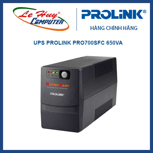 Bộ Lưu Điện UPS PROLINK PRO700SFC 650VA