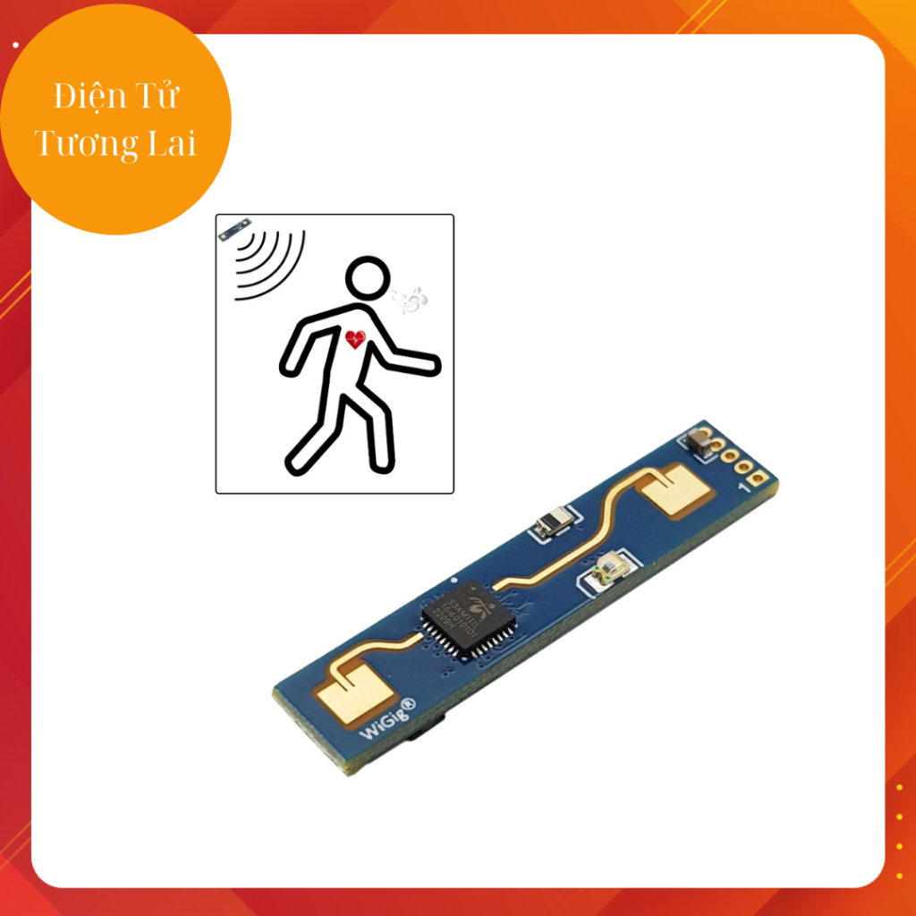 Cảm Biến Hiện Diện Con Người HLK-LD2410 5V Radar 24GHz