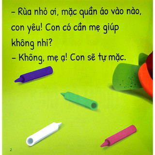Sách - Con Tự Mặc Được Quần Áo Đấy (Thuộc bộ Mẹ Ơi, Con Đã Lớn Rồi)
