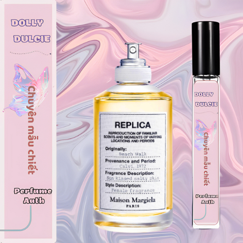 Nước hoa dùng thử Repli.ca Beach Walk EDT