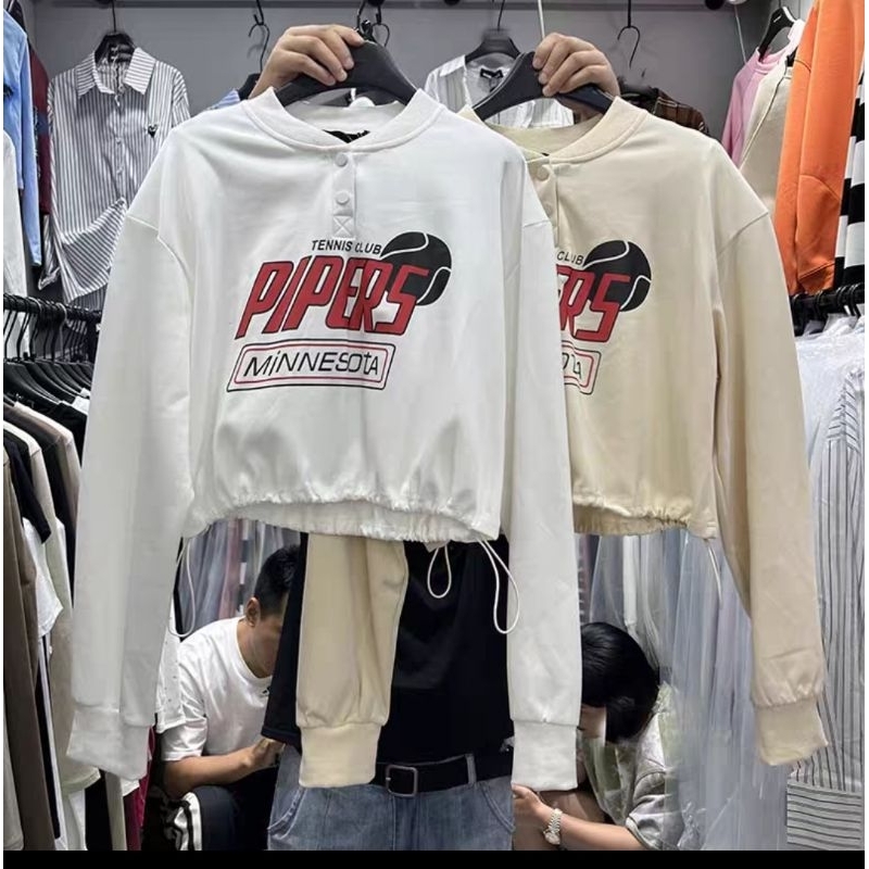 Áo nỉ bomber bé gái lớn, teen