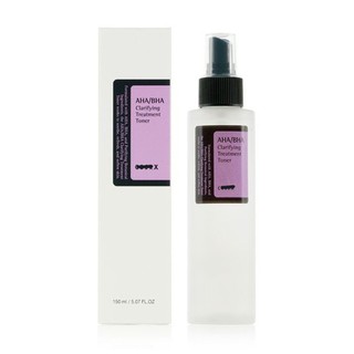 Nước Hoa Hồng Ngăn ngừa mụn Cosrx AHA/BHA Clarifying Treatment Toner 150ml