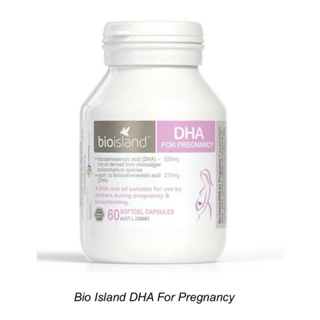 DHA dành cho bà bầu Bioisland của Úc 60 viên