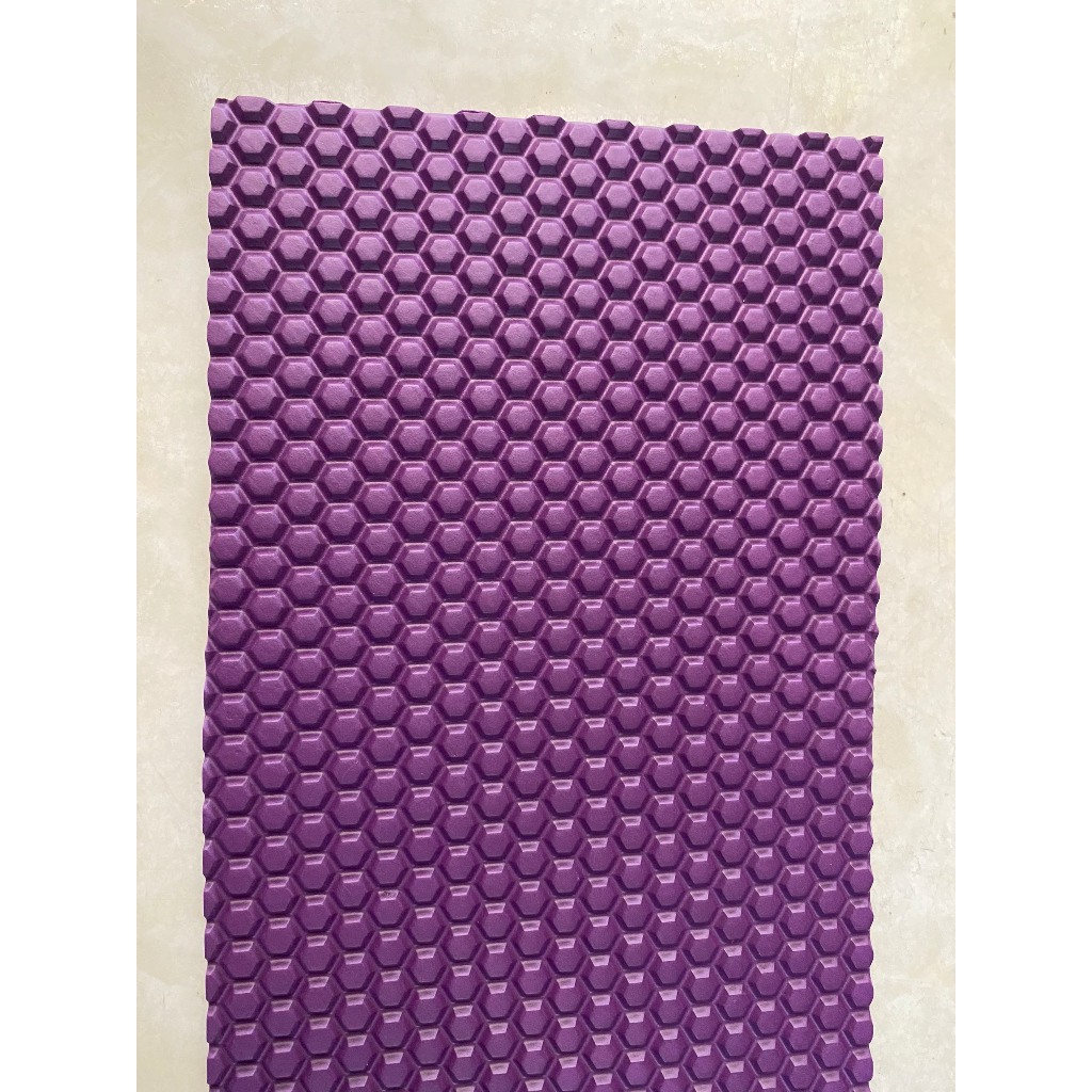 Đệm tập plank in 3D phiên bản cao cấp, thấm hút nước, chống trơn trượt và độ bám ma sát tốt trong tập