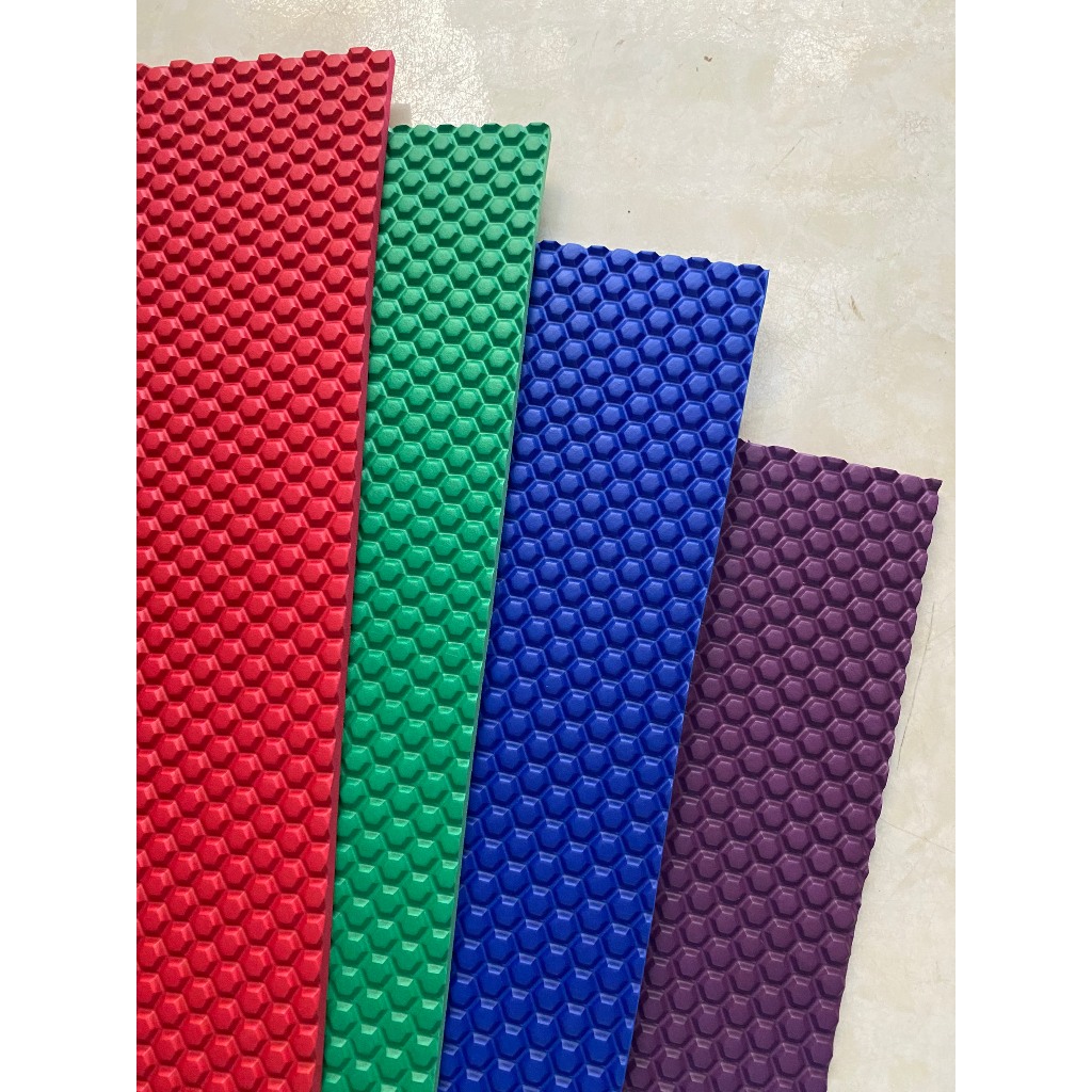 Đệm tập plank in 3D phiên bản cao cấp, thấm hút nước, chống trơn trượt và độ bám ma sát tốt trong tập