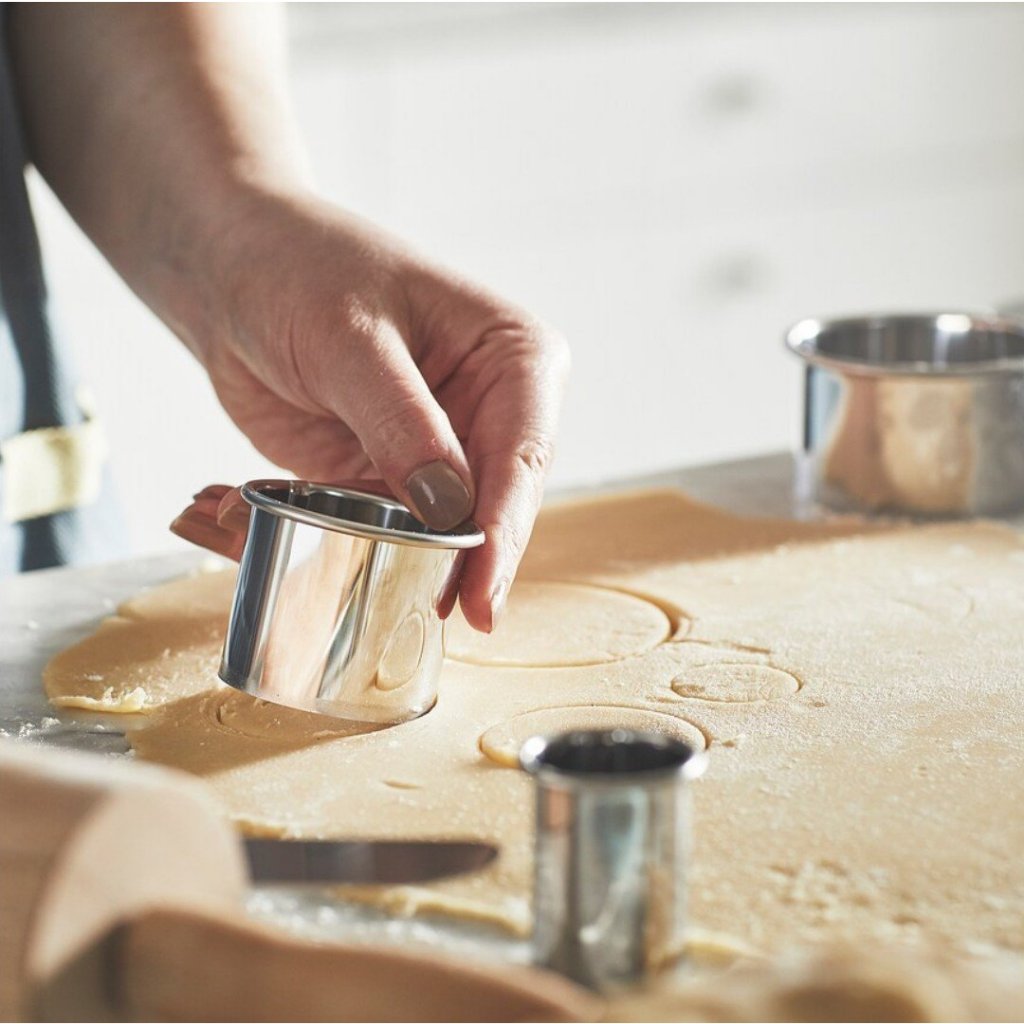 Bộ 5 khuôn tròn cắt bánh lattbakad – hàng ikea chính hãng