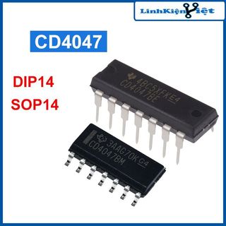 IC chức năng CD4047 chân cắm chân dán 16 chân
