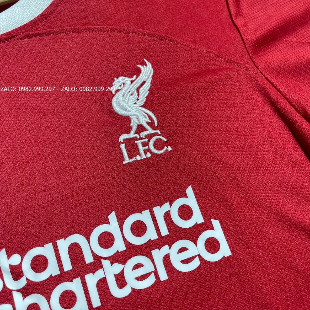 Quần Áo Bóng Đá CLB Liverpool 23/24  - Chuẩn Mẫu Thi Đấu 99%- Vải Thái