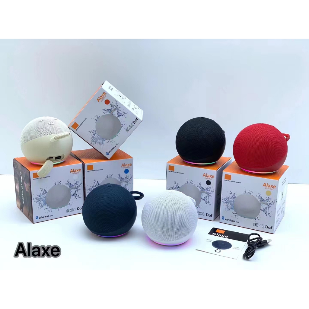 Loa Bluetooth Mini chống nước JBL Alaxe đèn led, Công suất lớn , Tích hợp 2 loa Bass, âm thanh cực đỉnh