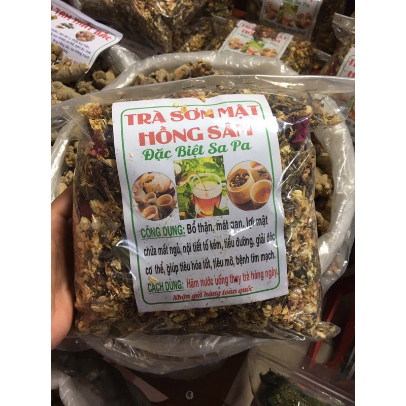 Trà Sơn Mật Hồng Sâm Sa Pa