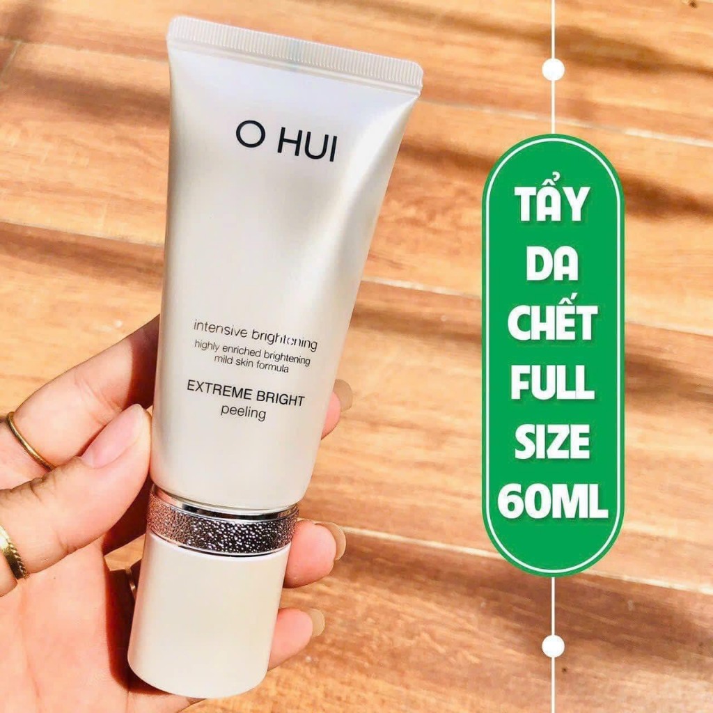 Mặt nạ dạng kỳ tẩy tế bào chết dưỡng trắng OHUI Extreme White Peeling 60ml,TÁCH SET