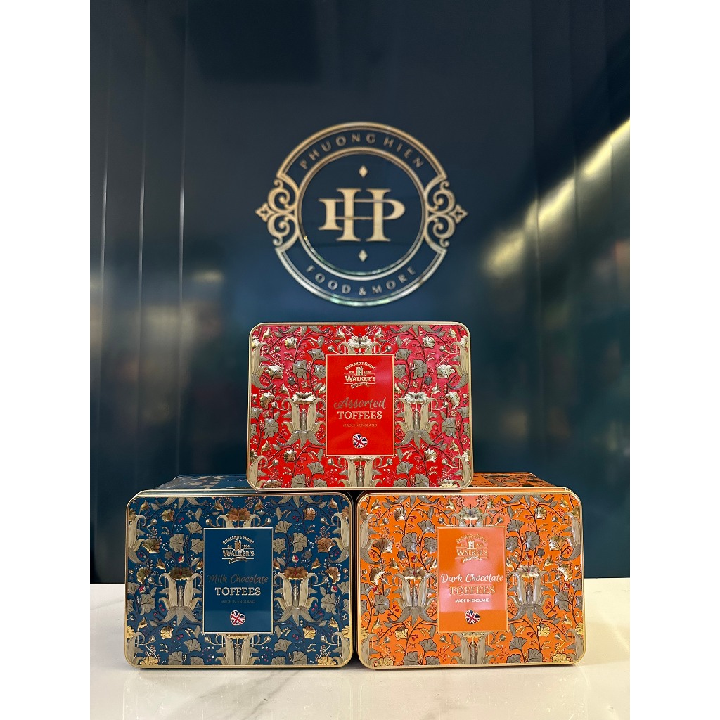 Kẹo Toffee 200g hộp sắt