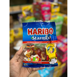 kẹo dẻo haribo goldbear, starmix, happy cola, jelly bean 160g