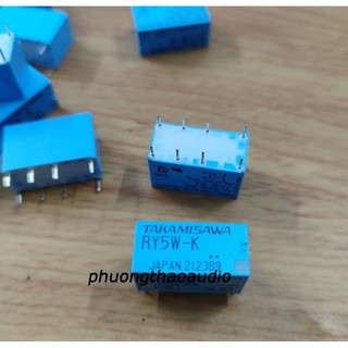 Rơle takamisawa 5v 12v relay 5v 12v 8 chân hàng mới