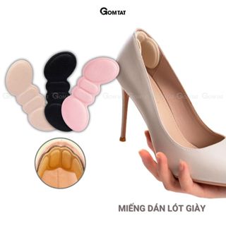 Miếng lót giày chống rộng GOMTAT, miếng dán gót giày có lớp keo siêu dính - GOT-MAO-9002