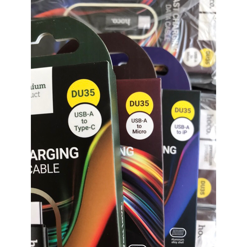 Cáp sạc nhanh DU35-3.0A dây dù siêu bền