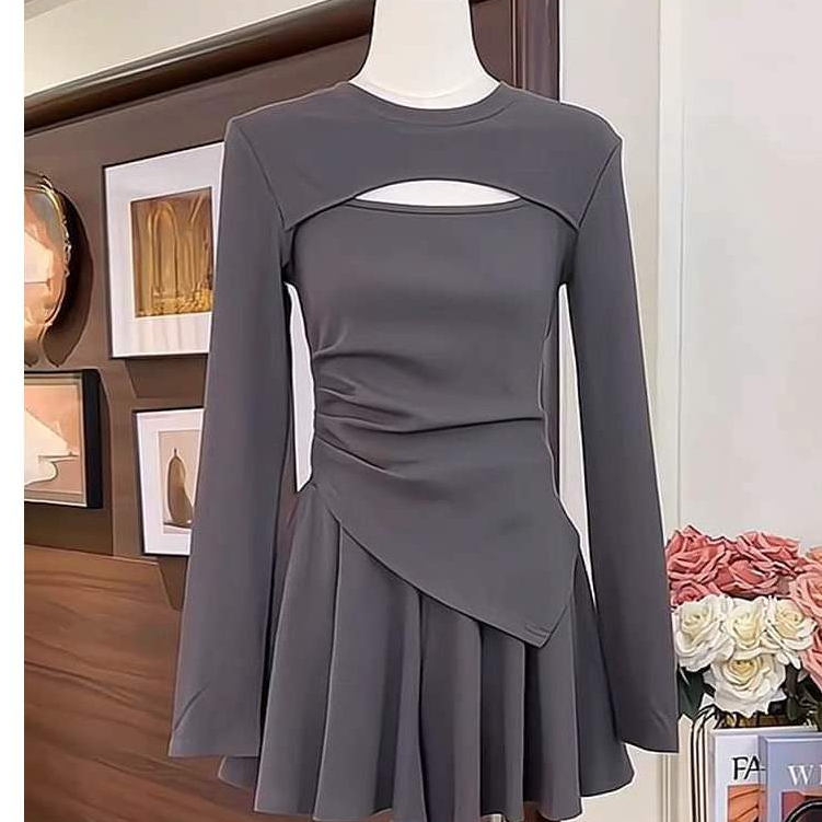 THỜI TRANG NỮ SET VÁY CÓ LÓT QUẦN TRONG VẢI THUN TĂM BIGSIZE 50-100KG