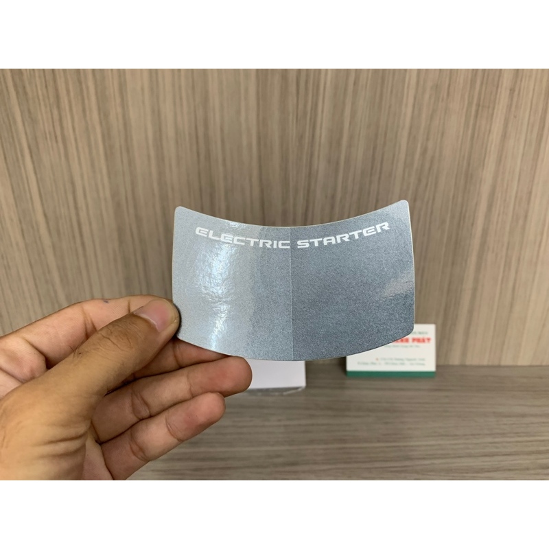Tem yếm ổ khóa WS 100 xám zin ( 1 miếng )
