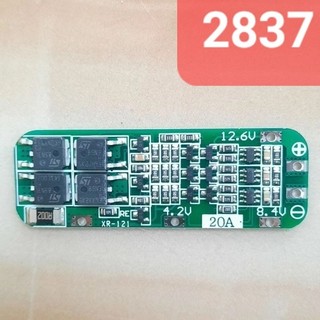 Mạch 3S 12.6V - 20A mạch sạc đầy tự ngắt và bảo vệ pin Li-ion 18650.