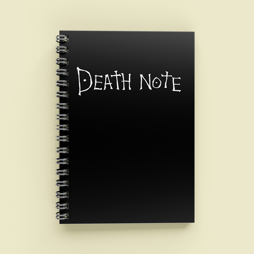 Deathnote notebook A5 lined 120 pages Anime note book for student