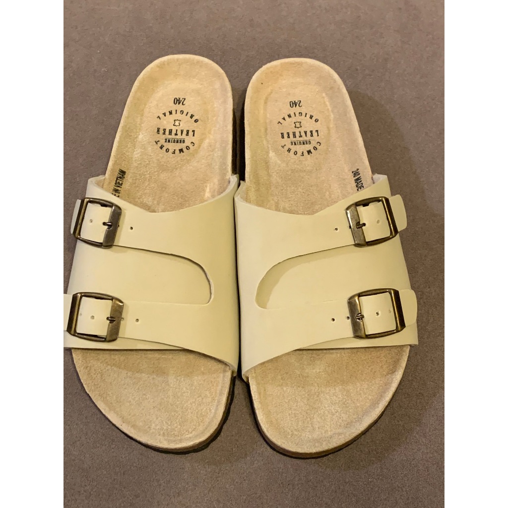 Dép đế trấu cao cấp WALKX COMFORT/ BLUE MOTION - chính hãng 100% Đức quai da -  Giảm đâu chân và mồ hôi.