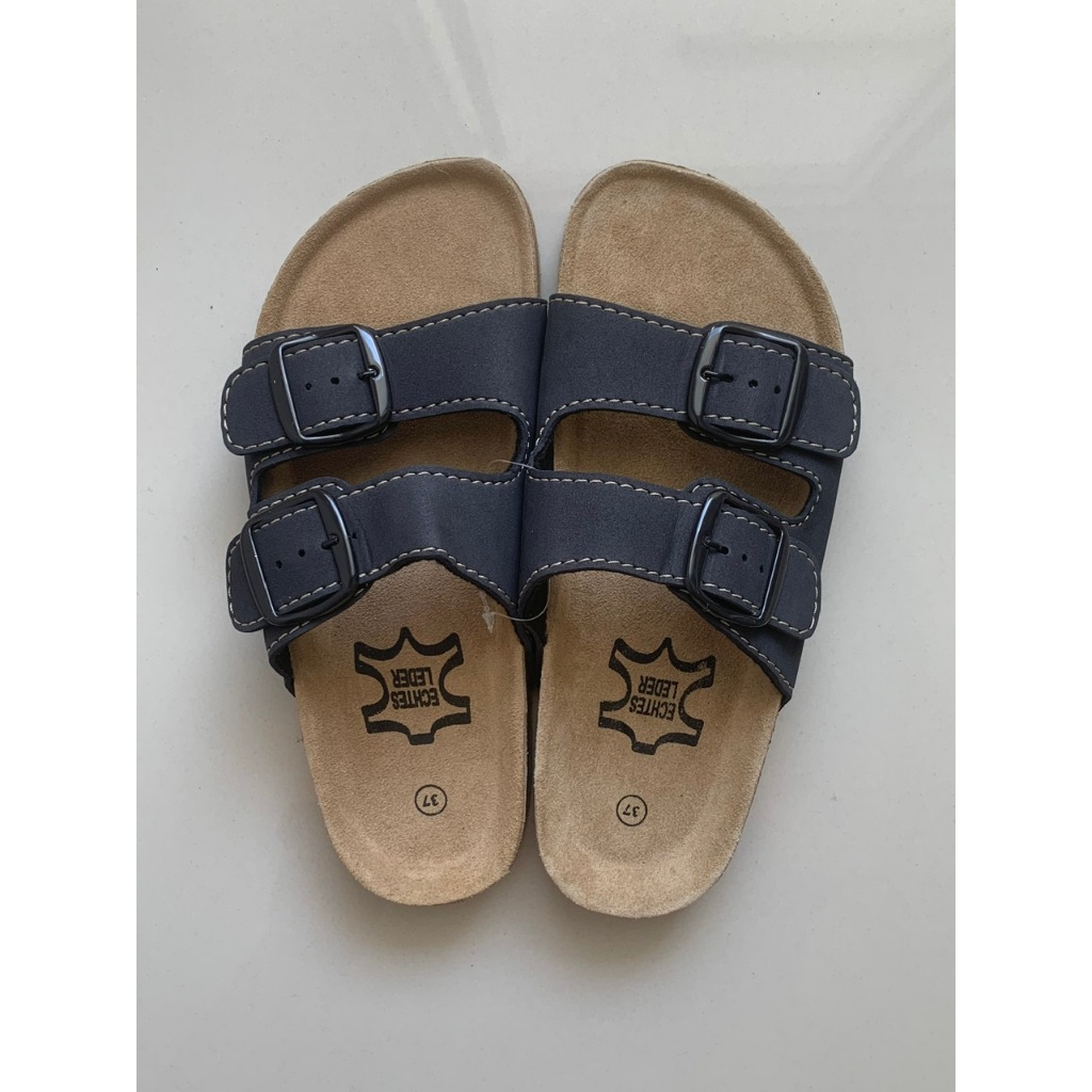 Dép đế trấu cao cấp WALKX COMFORT/ BLUE MOTION - chính hãng 100% Đức quai da -  Giảm đâu chân và mồ hôi.