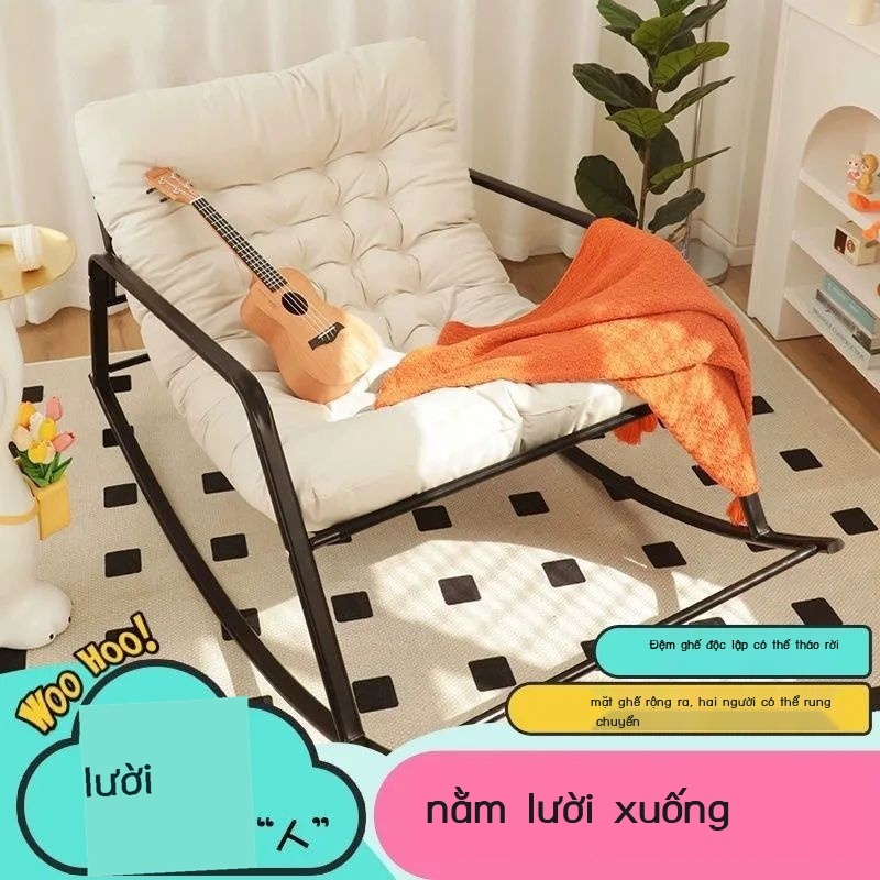 Ghế Lười Hai Lớp Ngồi Ghế Bập Bênh Phòng Khách / Ban Công Cho Người Lớn