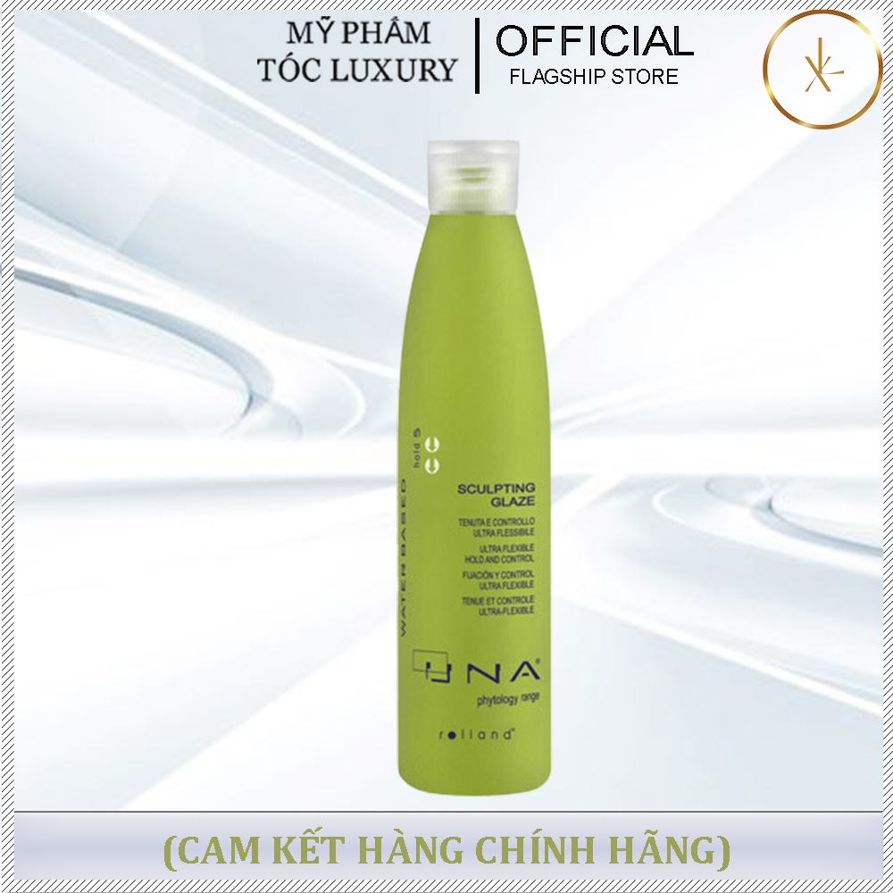 GEL TẠO KIỂU DƯỠNG GIỮ NẾP CỨNG UNA ROLLAND UNA SCULPTING GLAZE - 250ML