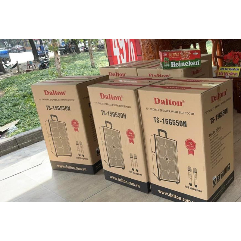 Loa Dalton 4 tấc 15G550N. Hàng chính hãng, tặng kèm 2 micro siêu nhẹ