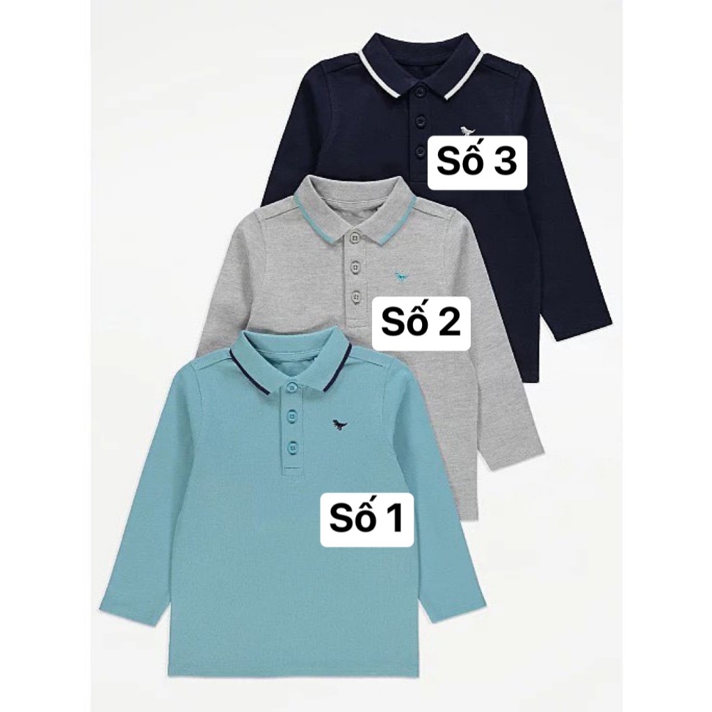 Set 3 áo bé trai GEO UK Auth sale
