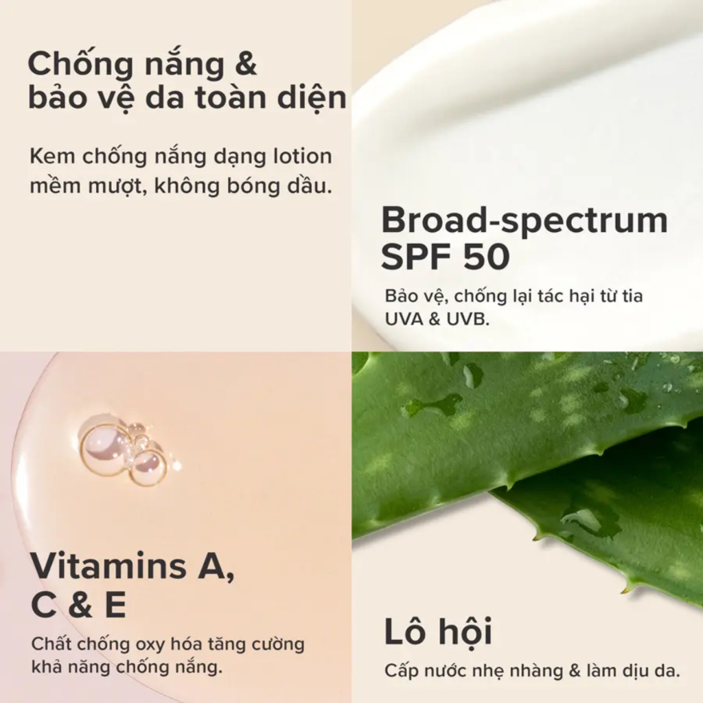 Kem chống nắng Paulas Choice SPF50 siêu chịu nước - Paula's Choice Extra Care Non-Greasy Sunscreen SPF50+ 2320 148ml