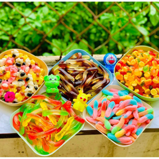 Kẹo Dẻo Thơm Ngon, Kẹo Dẻo Mix Vị Hình Con Vật Cho Các Bé Hương Trái Cây Tự Nhiiên Không Chất Bảo Quản HươngSu Food