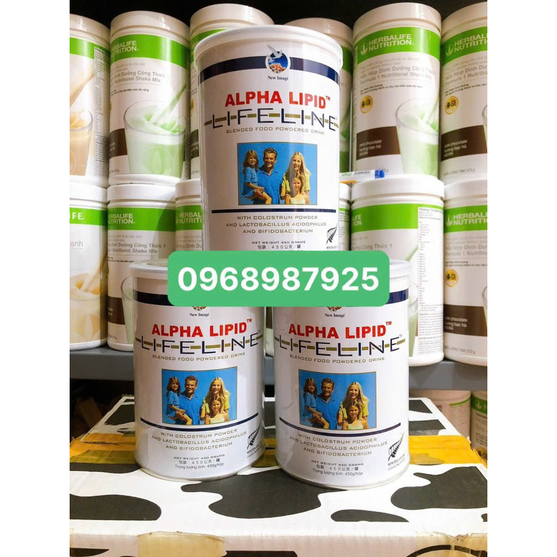 Sữa non alpha lipid + bình pha