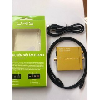 bộ chuyển đổi OPTICAL sang AUDIO AV kèm cáp quang OPTICAL