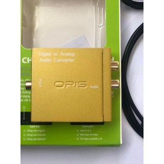 bộ chuyển đổi OPTICAL sang AUDIO AV kèm cáp quang OPTICAL
