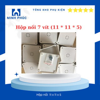 Hộp kỹ thuật điện bảo vệ nguồn camera, hộp camera, hộp nối camera 115, hộp nối nguồn 11x11x5