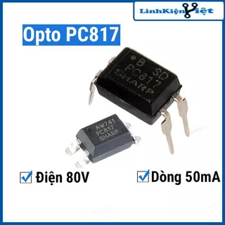 Sản phẩm Opto PC817 Sharp 5V 5mA