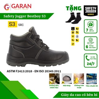 Giày bảo hộ safety jogger bestboy s3 chống va đập