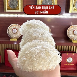 SET 1 Tổ Yến Sào Tinh chế sợi ngắn Khánh Hòa tặng kèm táo đỏ đường phèn hạt chia - Yến sào SkaNest Khánh Hòa