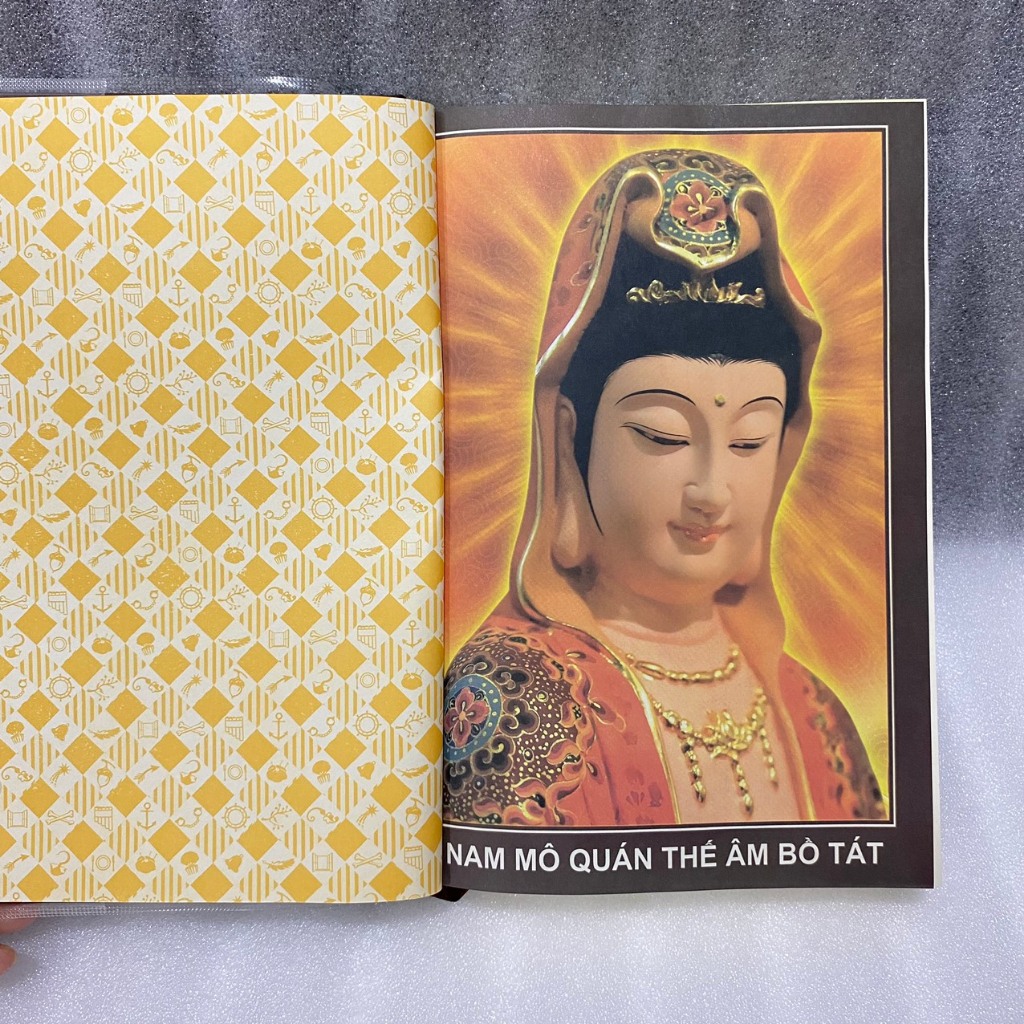 Kinh Lương Hoàng Sám Bìa Da