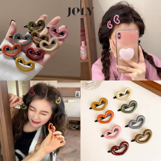 Kẹp tóc cute hình trái tim xinh xắn phong cách hàn quốc dễ thương 1 cái 1k cho nữ KC84 JOLY