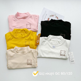 (8-20kg) áo giữ nhiệt hàng qc vải nỉ nhung đẹp cho bé trai,bé gái