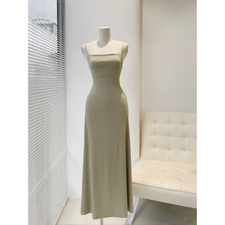 Đầm Thun Hai Dây Basic Dáng Dài (Ảnh Thật)